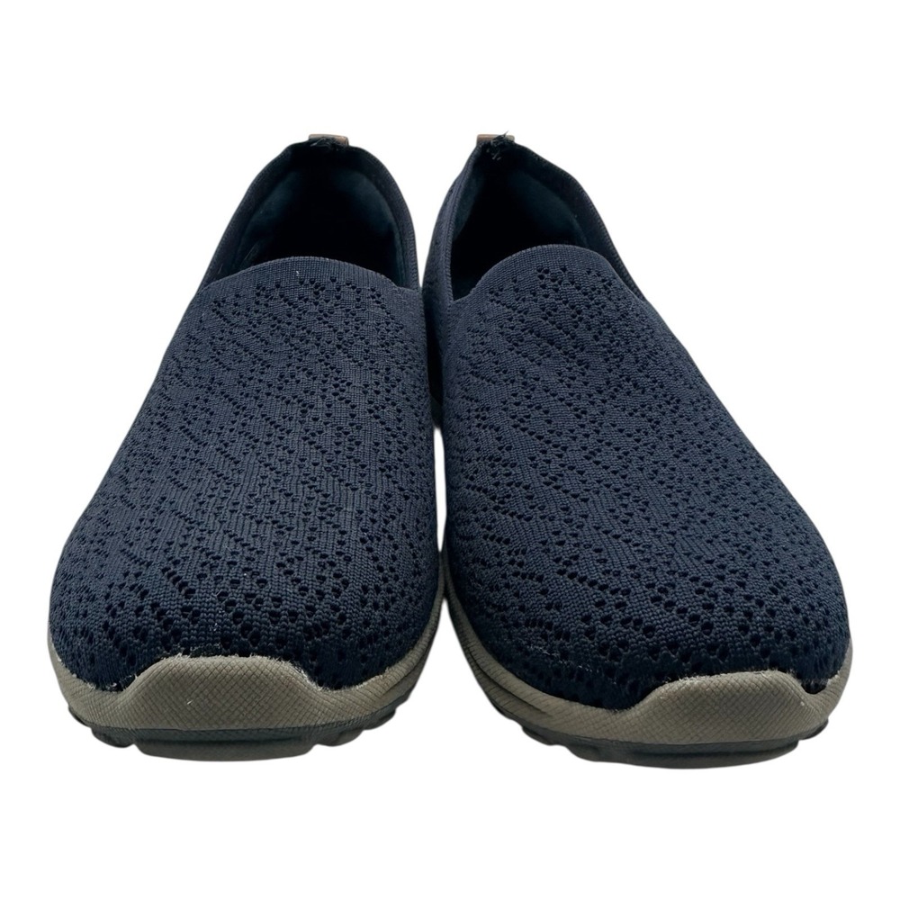Skechers Reggae Fest 2.0 Mellow Drama Shoes‎ Womens Sz 8.5 Navy Slip On Loafers - Picture 4 of 11